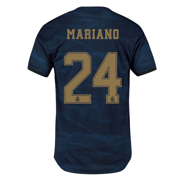 Camiseta Real Madrid NO.24 Mariano 2ª Kit 2019 2020 Azul